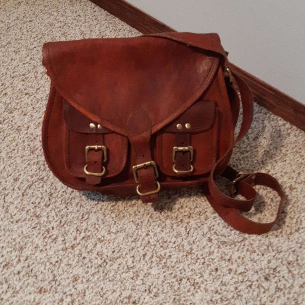 Leather purse